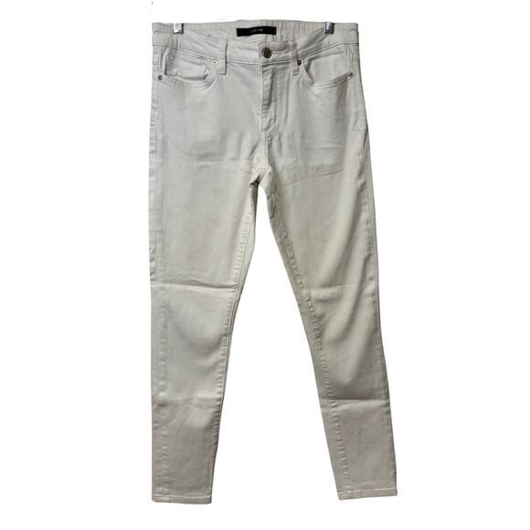 Joe's Jeans Womens Ankle Chelsea White Denim Size 28 Preppy Skinny Stretch - Picture 1 of 7